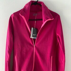 Nike Golf Womens NWT Magenta ThermaFit Jacket